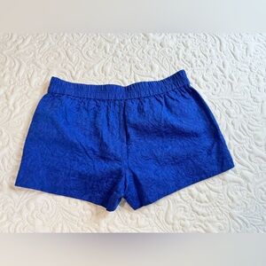 J.Crew Linen/Cotton Short - Royal blue Size 8